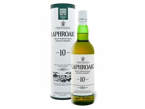 Laphroaig Islay Singe Malt Scotch Whisky 10 Jahre mit Geschenkbox 40% Vol