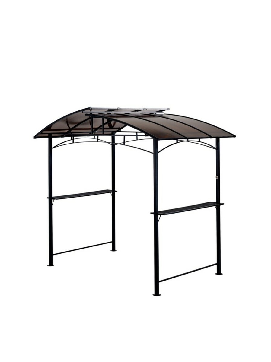 Bild 2 von HC Home & Living Aluminium-Grillpavillon, ca. 165 x 245 x 345 cm - Anthrazit