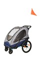 Bild 4 von Econ-Way 3in1 Alu 2er Kinderwagen Fahrradanhänger & Joggingwagen faltbar inkl. Zubehör