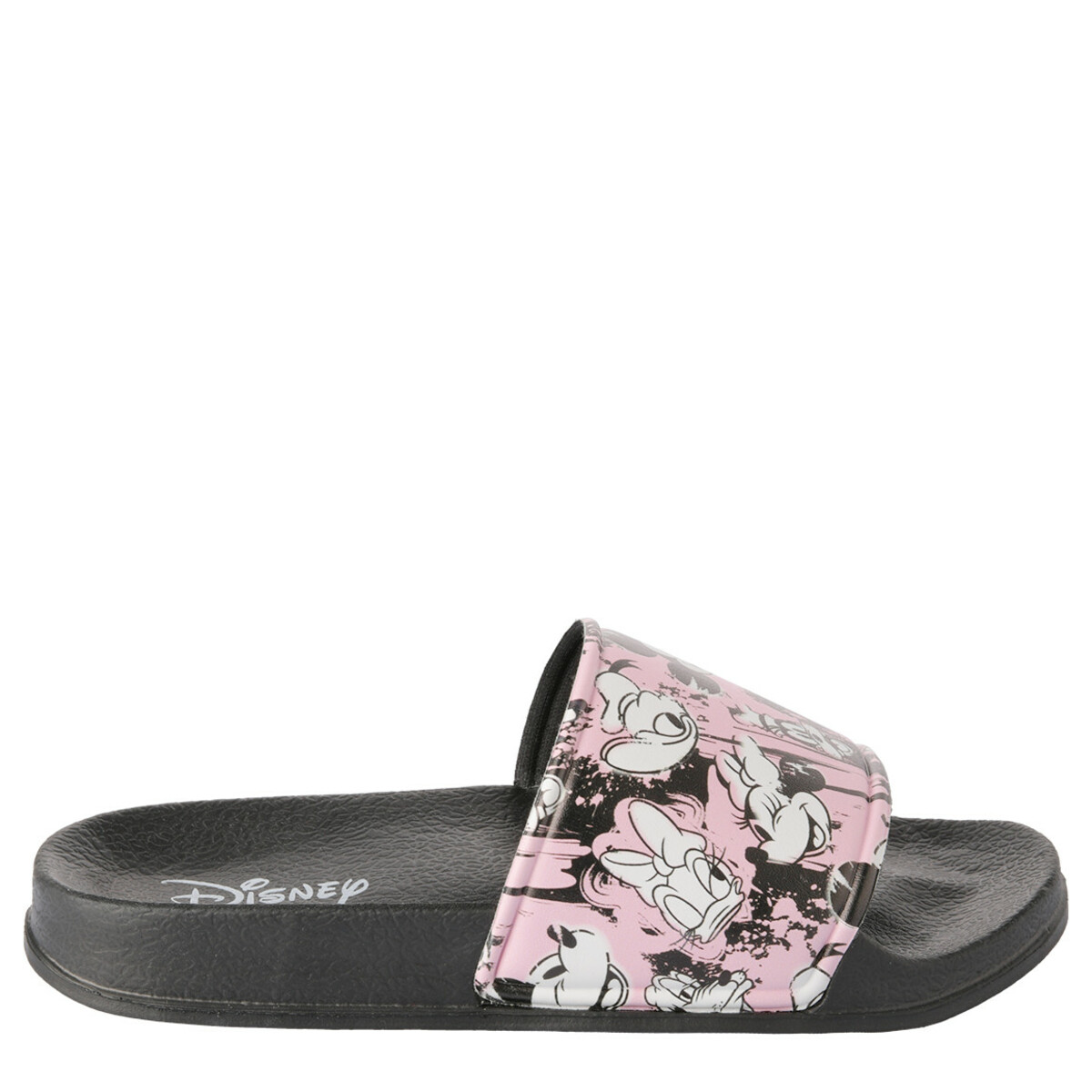 Bild 1 von Disney Badeslipper mit breitem Riemen SCHWARZ / ROSA