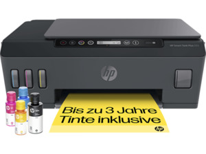 HP Smart Tank Plus 555, Multifunktionsdrucker, Schwarz
