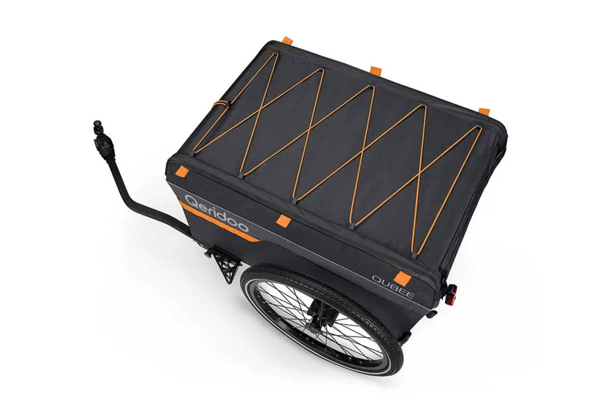 Bild 4 von Qeridoo Cargo Fahrrad Anhänger Qubee Grey, faltbar