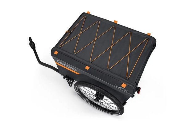 Bild 4 von Qeridoo Cargo Fahrrad Anhänger Qubee Grey, faltbar