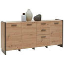 Bild 1 von Hom`in Sideboard  Eiche Artisan  Holzwerkstoff