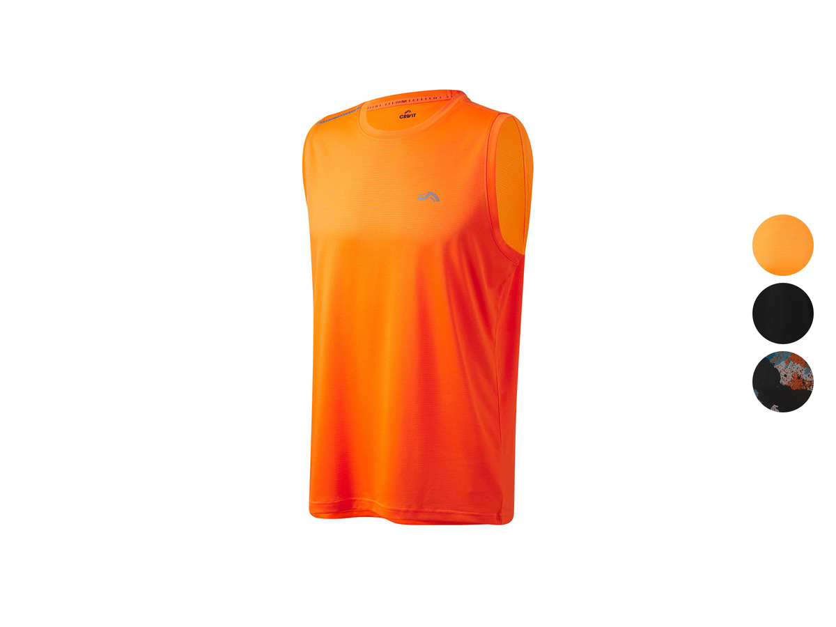 Bild 1 von CRIVIT Herren Funktionstanktop mit recyceltem Material