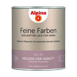 Alpina Buntlack 'Feine Farben' Melodie der Anmut, matt 750ml
