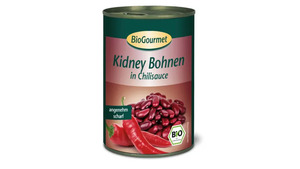 BioGourmet Kidney Bohnen in Chilisauce