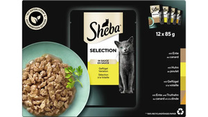 Sheba Katzennassfutter Selection in Sauce Geflügel Variation Multipack