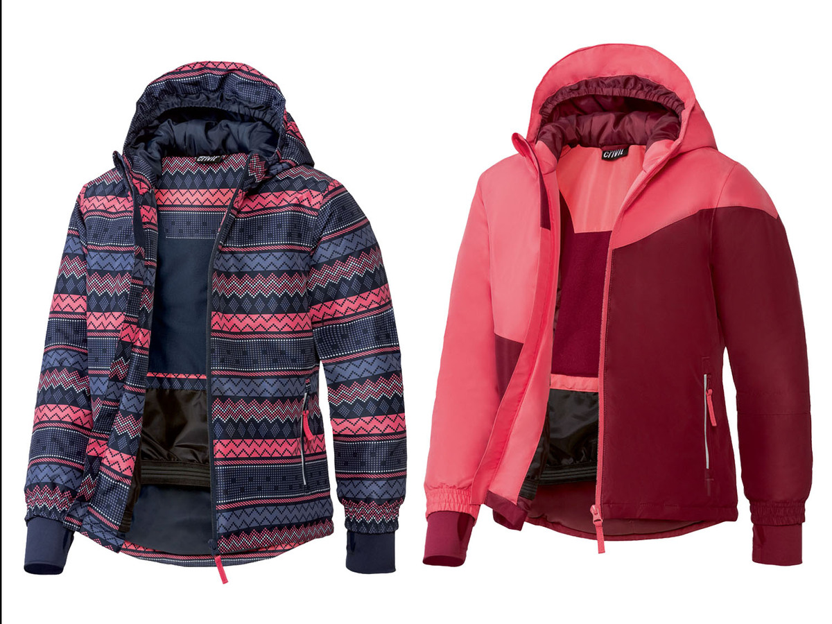 Bild 1 von CRIVIT® Mädchen Skijacke, wind- und wasserdicht