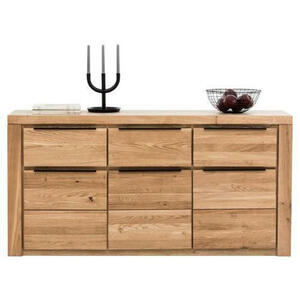 Carryhome Sideboard  Eiche  Metall