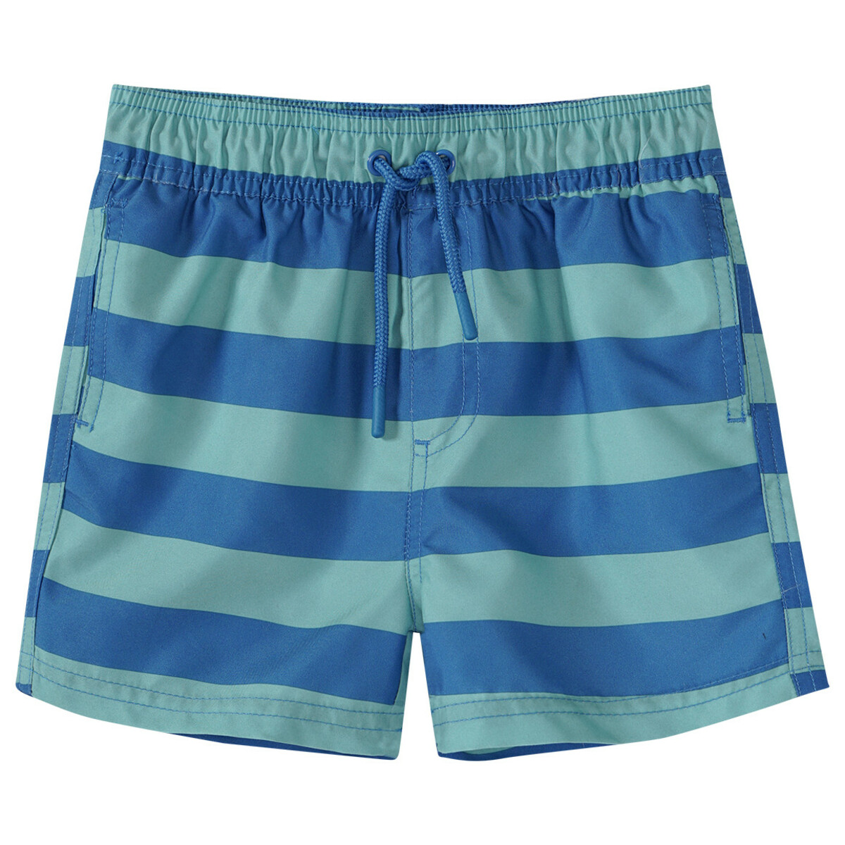 Bild 1 von Jungen Badeshorts mit Streifen BLAU / TÜRKIS