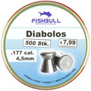 Bild 1 von Diabolo 4,5mm 500Stk Cal.177 Diabolos