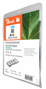 Peach Spar Pack Tintenpatronen kompatibel zu HP No. 88