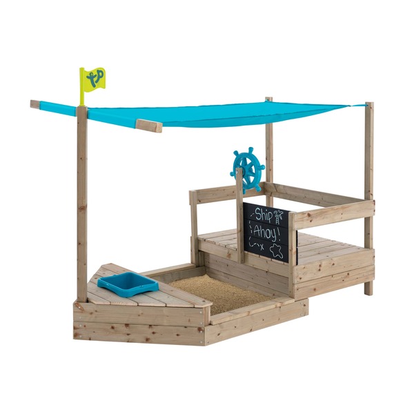 Bild 1 von TP Toys Holz Sandkasten Kinderspielboot AHOY