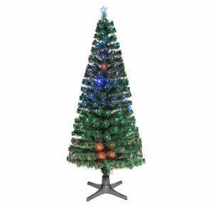 SMAK Künstlicher Weihnachtsbaum »180/210cm«, LED, Glasfaser, selbstdrehend, Fernbedienung, Farbwechsler, Modi