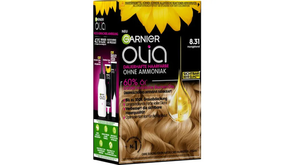 Bild 1 von GARNIER Olia dauerhafte Haarfarbe Nr. 8.31 Honigblond