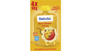 Bebivita Kinder-Spaß Apfel-Banane-Pfirsich