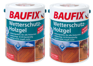 BAUFIX Wetterschutz-Holzgel kiefer 2-er Set