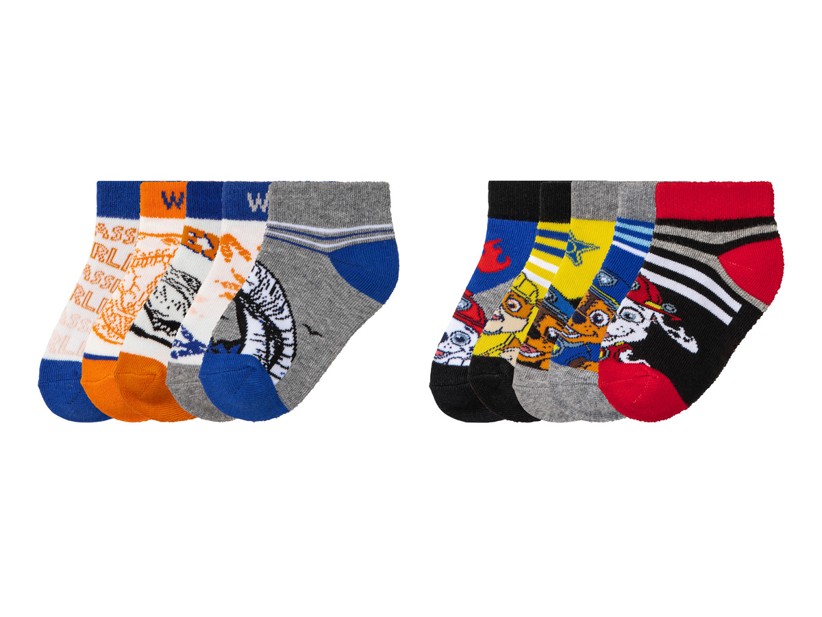 Bild 1 von Kleinkinder Sneakersocken, 5 Paar, mit Baumwolle