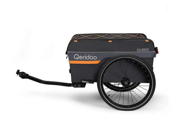 Bild 1 von Qeridoo Cargo Fahrrad Anhänger Qubee Grey, faltbar