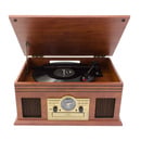 Bild 2 von Karcher NO-036 Nostalgie Musikcenter aus Holz - Kompaktanlage mit Plattenspieler
