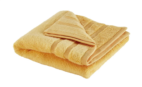 Bild 1 von HOME STORY Handtuch  Das neue Kuschel Wuschel gelb 100% Baumwolle, Baumwolle Maße (cm): B: 50 Heimtextilien