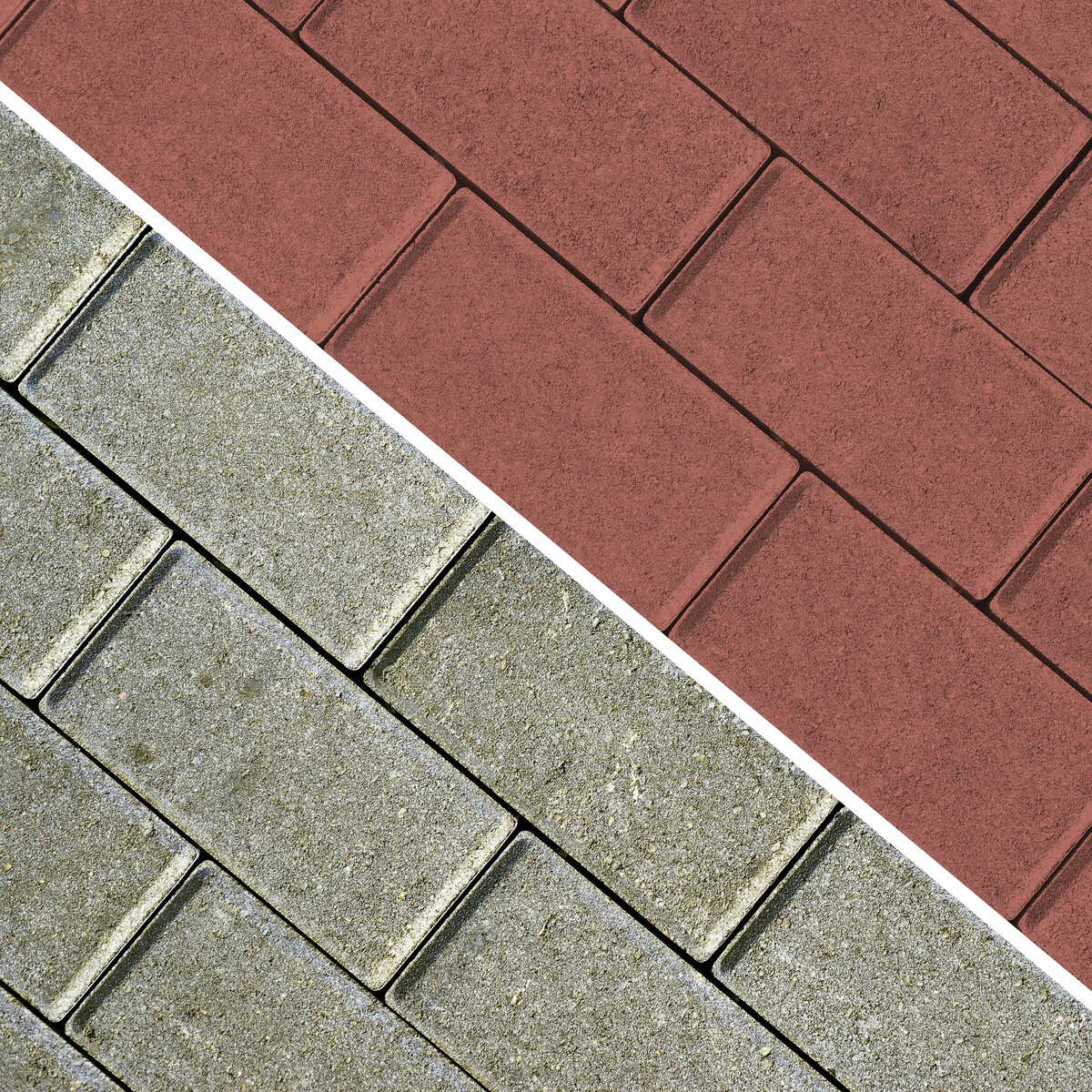 Bild 2 von BAUFIX Pflasterstein Farbe rot 2,5L 2er Set