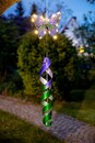 Bild 1 von I-Glow Solar Windspiel "Schmetterling"