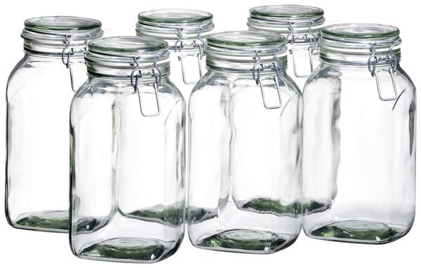 Bild 1 von Einmachglas-Set Gothika aus Glas, 6-teilig