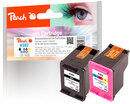 Bild 1 von Peach Spar Pack Druckköpfe kompatibel zu HP No. 302, F6U66A, F6U65A