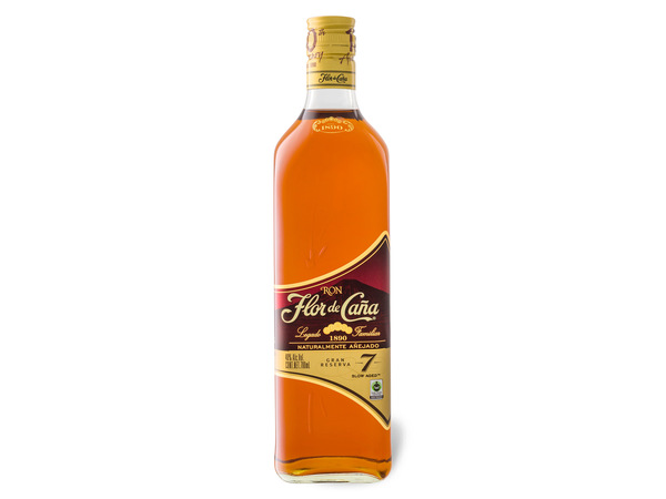 Bild 1 von Flor de Caña Gran Reserva 7 Jahre 40% Vol