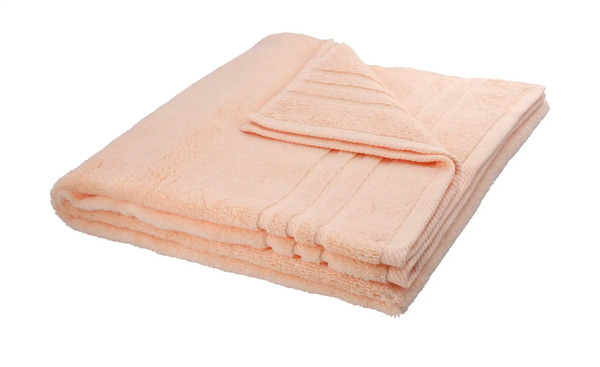 Bild 1 von LAVIDA Duschtuch  Soft Cotton orange reine Micro-Baumwolle, Baumwolle Maße (cm): B: 70 Heimtextilien