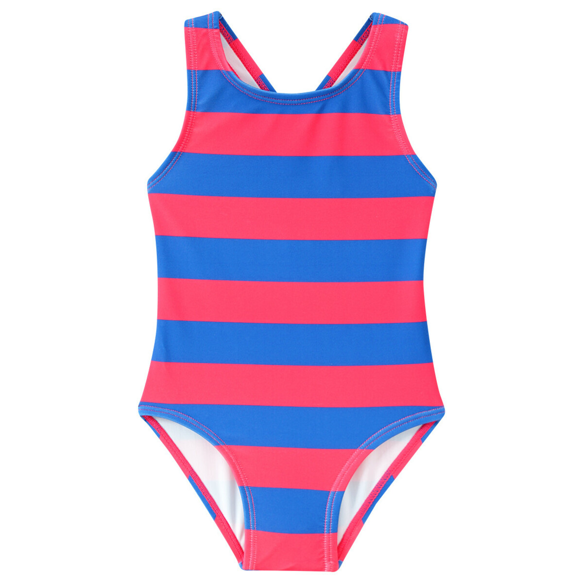 Bild 1 von Baby Badeanzug mit Streifen ROT / BLAU