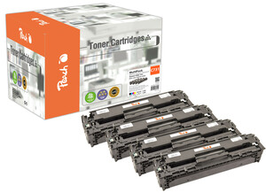 Peach Spar Pack Tonermodule kompatibel zu Canon CRG-731 series