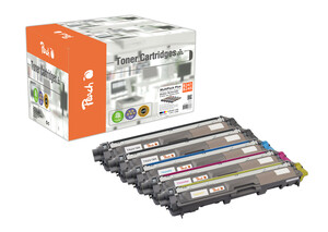 Peach Spar Pack Plus Tonermodule kompatibel zu Brother TN-241/245 series