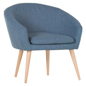 Livetastic Sessel  Blau  Textil
