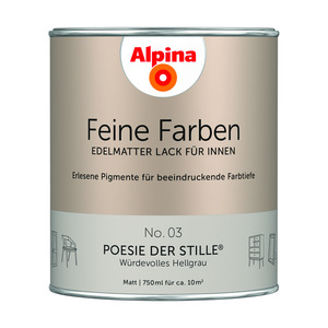 Alpina Buntlack 'Feine Farben' Poesie der Stille, matt 750ml