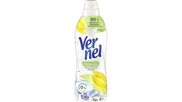 Bild 1 von VERNEL Weichspüler Naturals Ylang Ylang & Süßgras 37 WL