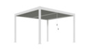 Bild 2 von bellavista - Home & Garden® Pergola Lamellen-Pavillon "Oasis" 360 x 400 cm, Aluminium, weiß