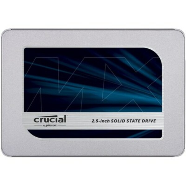 Bild 1 von Crucial MX500 SATA SSD 500 GB 3D NAND TLC 2.5zoll