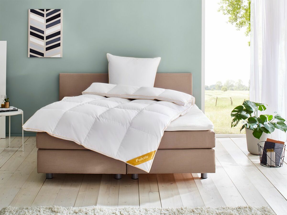 Bild 1 von Balette deLuxe Gänsedaunen-Kassettenbettdecke Gold-Edition extra-warm