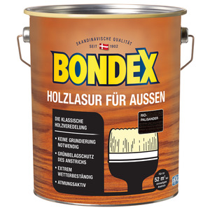 Bondex - 
            Bondex Holzlasur Palisander 4 l