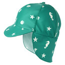 Bild 1 von Jungen UV-Badekappe mit Meerestieren GRÜN