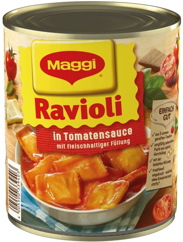 Bild 1 von Maggi Ravioli in Tomatensauce 800 g