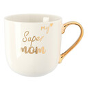 Bild 1 von Tasse mit Schriftzug WEISS / GOLD