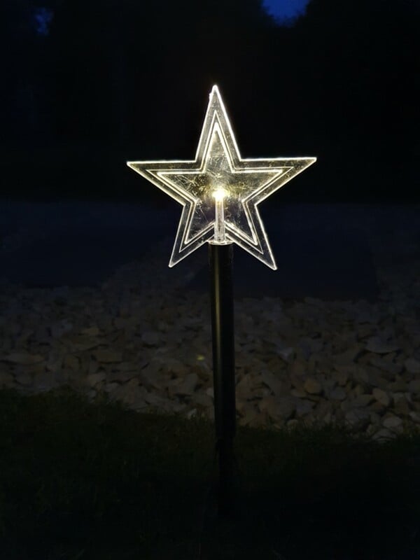 Bild 1 von Star-Max LED-Leuchtstäbe Stern 10 Erdspieße