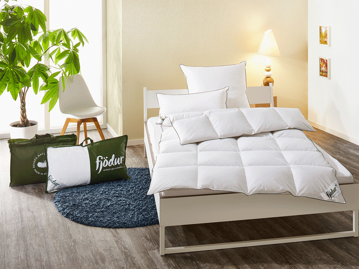 Bild 1 von Fjödur Feder- / Daunen-Kassettenbettdecke Klassik, warm