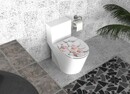 Bild 3 von Duschwell Duroplast WC-Sitz Carving Printing Stein Orchidee