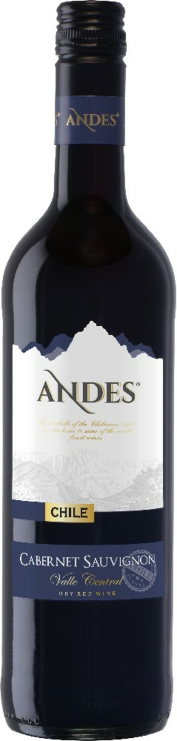 Bild 1 von Andes Cabernet Sauvignon trocken 0,75l