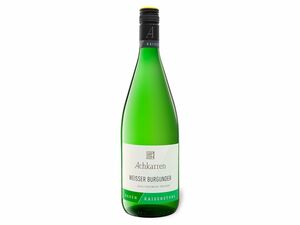 Winzergenossenschaft Achkarren Weisser Burgunder QbA trocken, Literflasche, Weißwein 2019